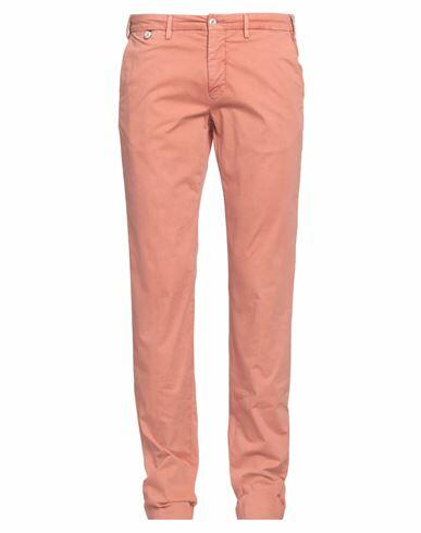 Mason's Man Pants Salmon pink Cotton, Elastane Cover