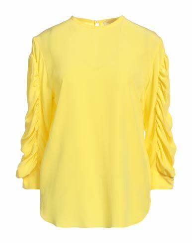 Mantù Woman Top Yellow Silk Cover