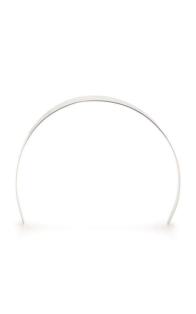 Lelet NY - Liv Petite Metal Headband - Silver Cover