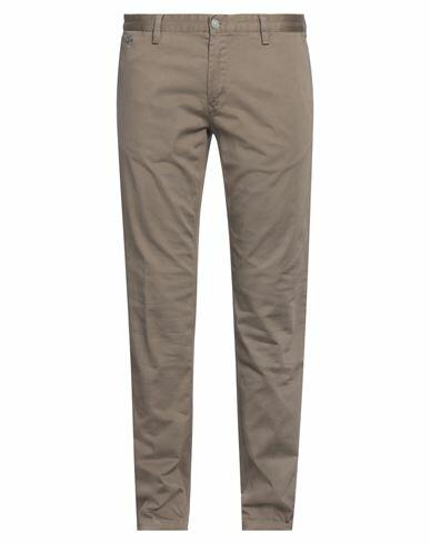 Replay Man Pants Khaki Cotton, Elastane Cover