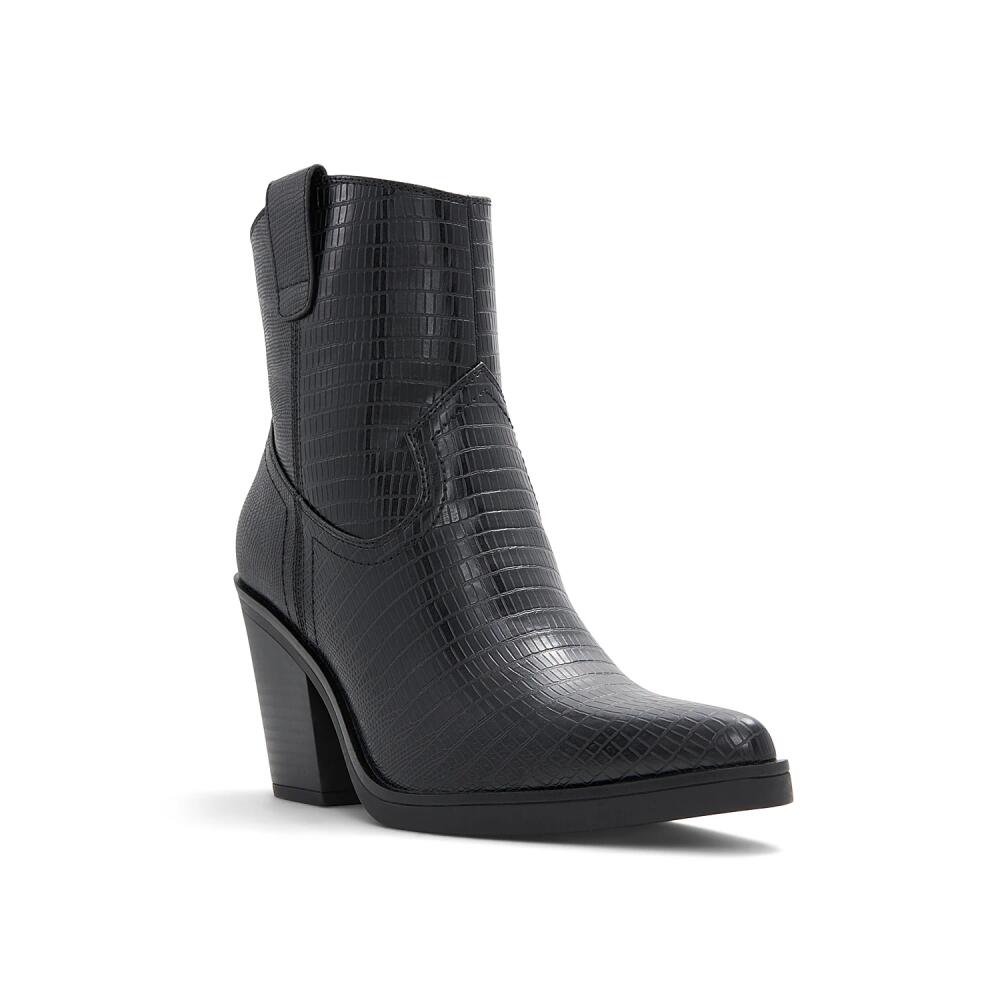 Call It Spring Wildwest Western Bootie | Women's | Black Cover