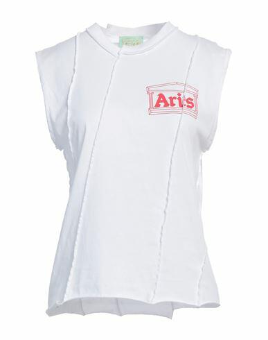 Aries Woman T-shirt White Cotton Cover