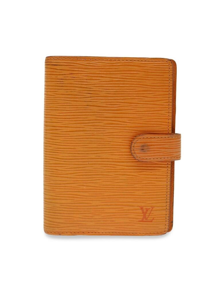 Women's Louis Vuitton Agenda Pm Wallet - Orange Cover