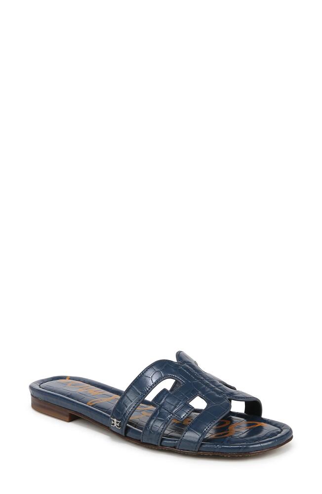 Sam Edelman Bay Slide Sandal in Atlantic Blue Cover