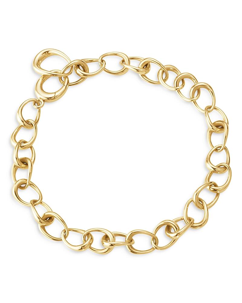 Georg Jensen 18K Yellow Gold Offspring Link Bracelet Cover