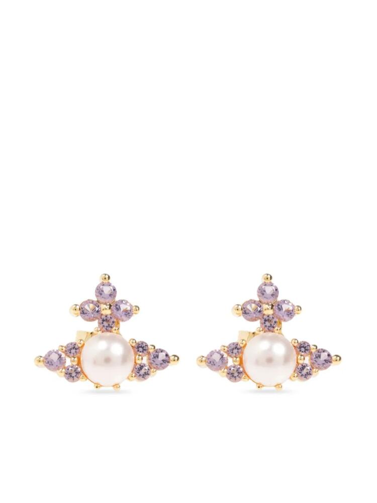 Vivienne Westwood Feodora earrings - Gold Cover