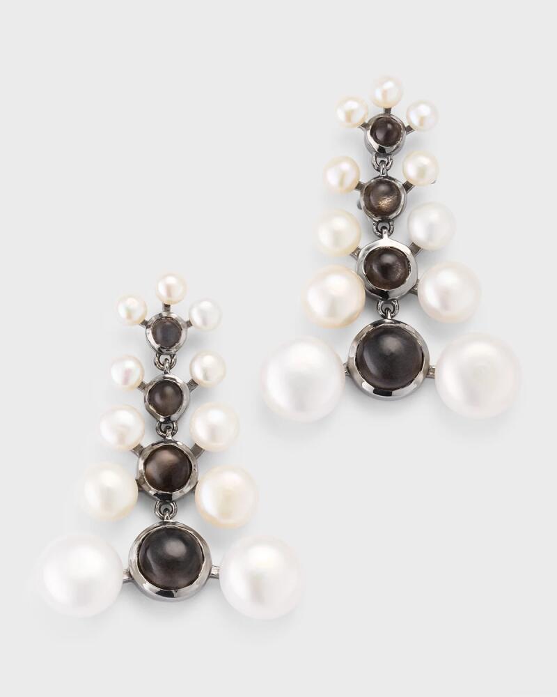 NAKARD Siren Pearl and Moonstone Earrings Cover