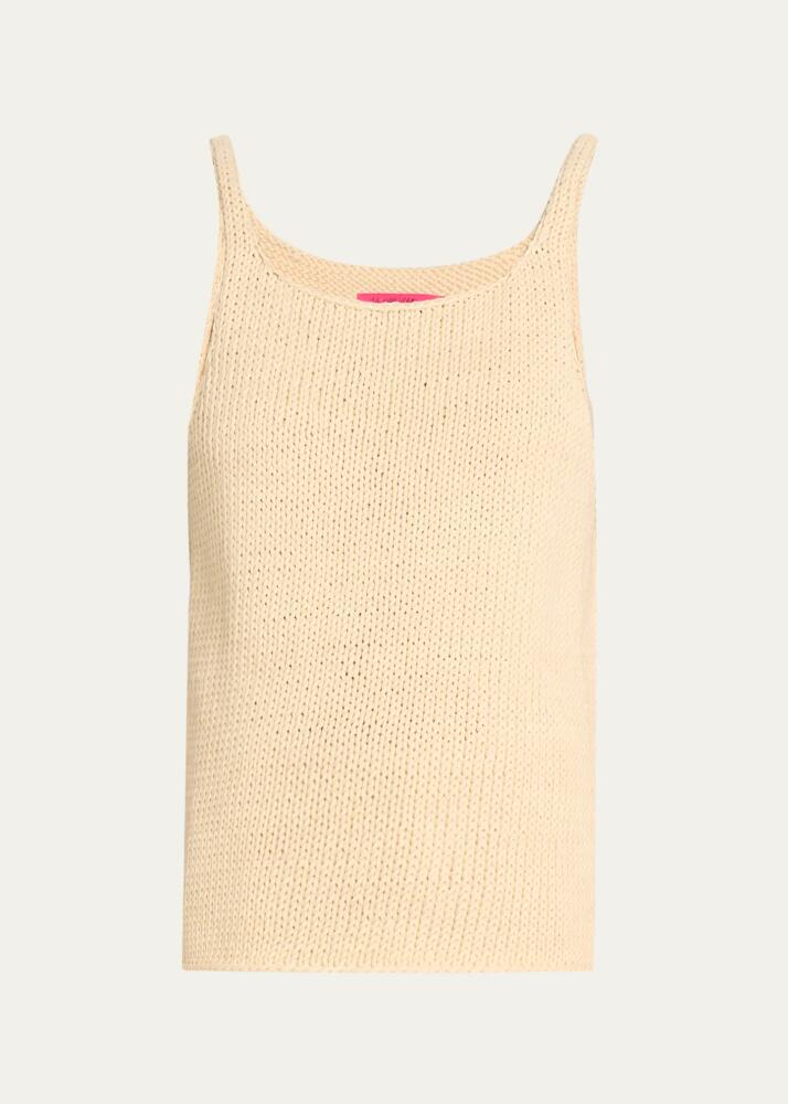 The Elder Statesman Strappy Knit Tank Cover