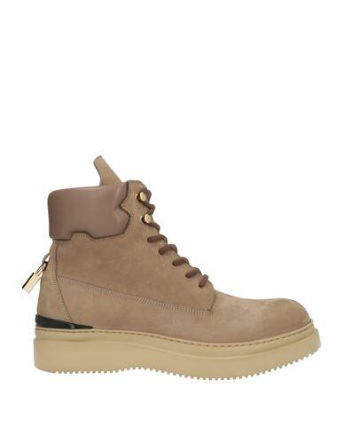 Buscemi Man Ankle boots Dove grey Soft Leather Cover