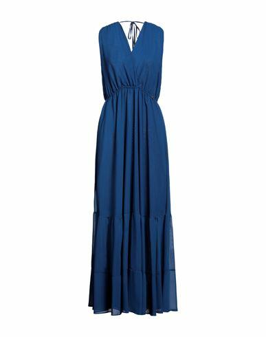 Gai Mattiolo Woman Maxi dress Navy blue Polyester Cover