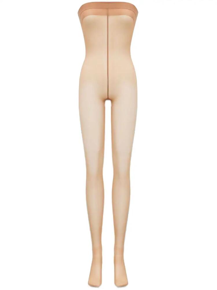 Saint Laurent jumpsuit tights - Neutrals Cover