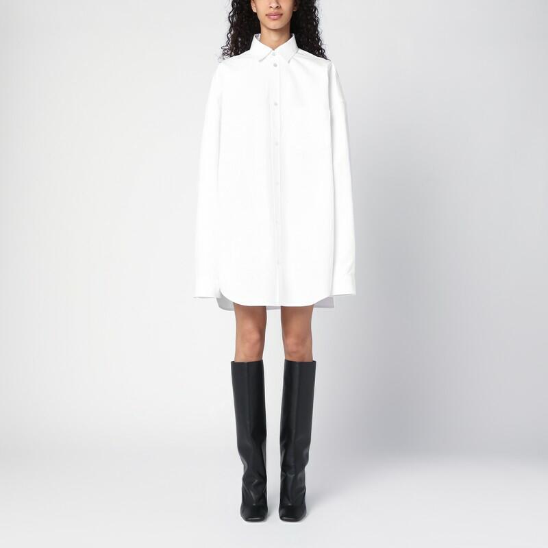 Balenciaga Large Fit Outerwear shirt white Cover