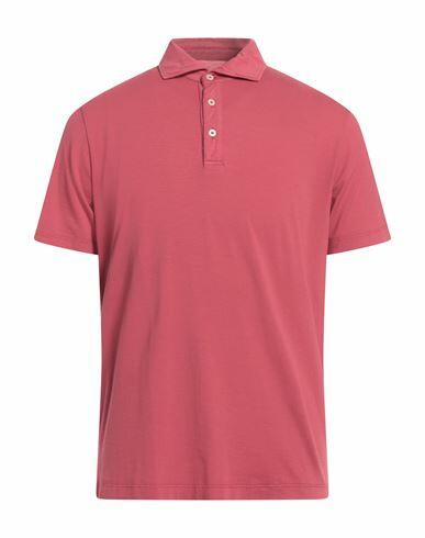 Altea Man Polo shirt Magenta Cotton, Elastane Cover