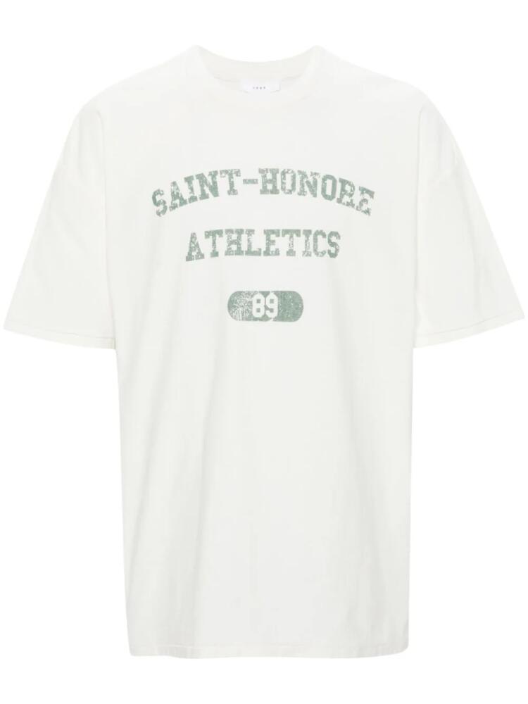 1989 STUDIO Saint Honore Athletics cotton T-shirt - White Cover