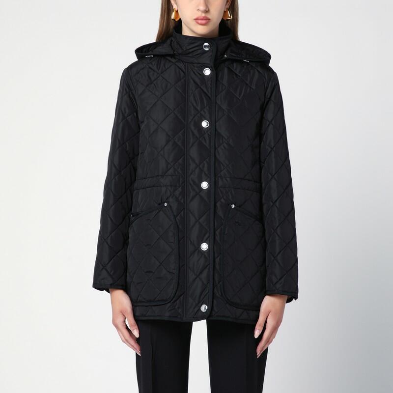 Burberry Black quilted nylon jacket Cover