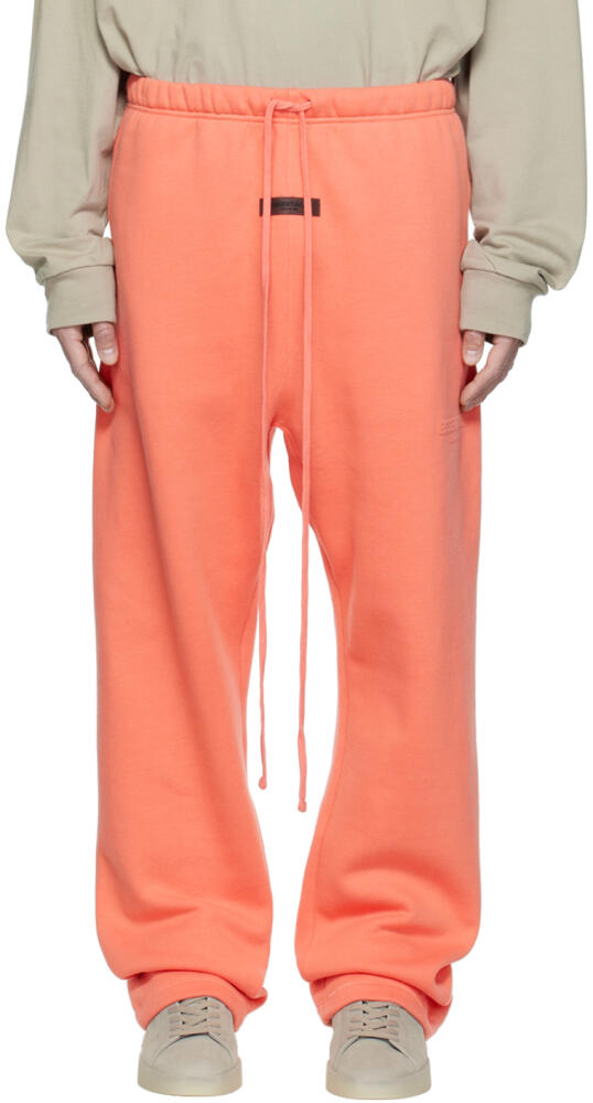 Fear of God ESSENTIALS Pink Relaxed Lounge Pants Cover