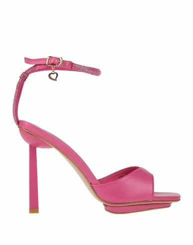 Tua By Braccialini Woman Sandals Fuchsia Textile fibers Cover