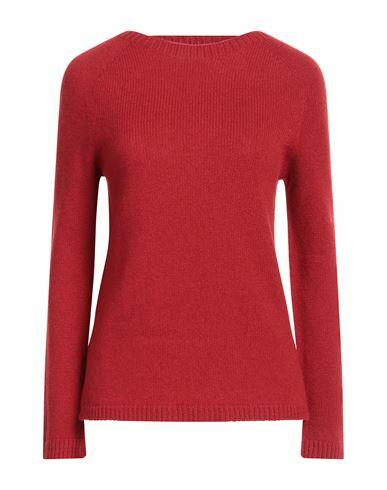 's Max Mara Woman Sweater Red Wool, Cashmere, Polyamide Cover