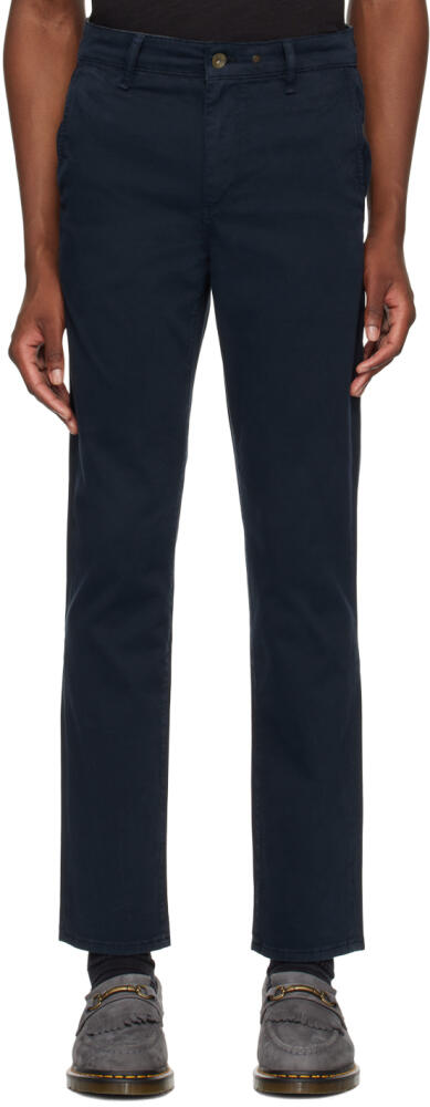 rag & bone Navy Fit 2 Trousers Cover