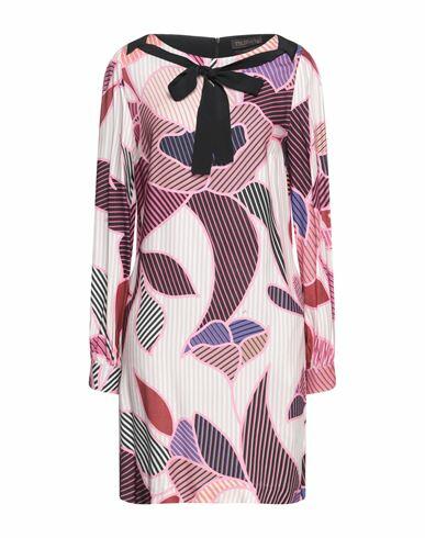 Trussardi Woman Mini dress Pink Viscose, Wool, Acetate, Silk Cover