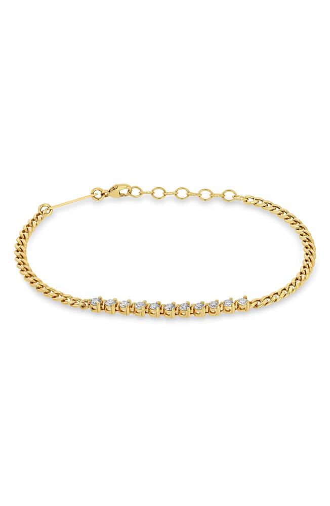 Zoë Chicco Diamond Tennis Bracelet in Yellow Gold Cover