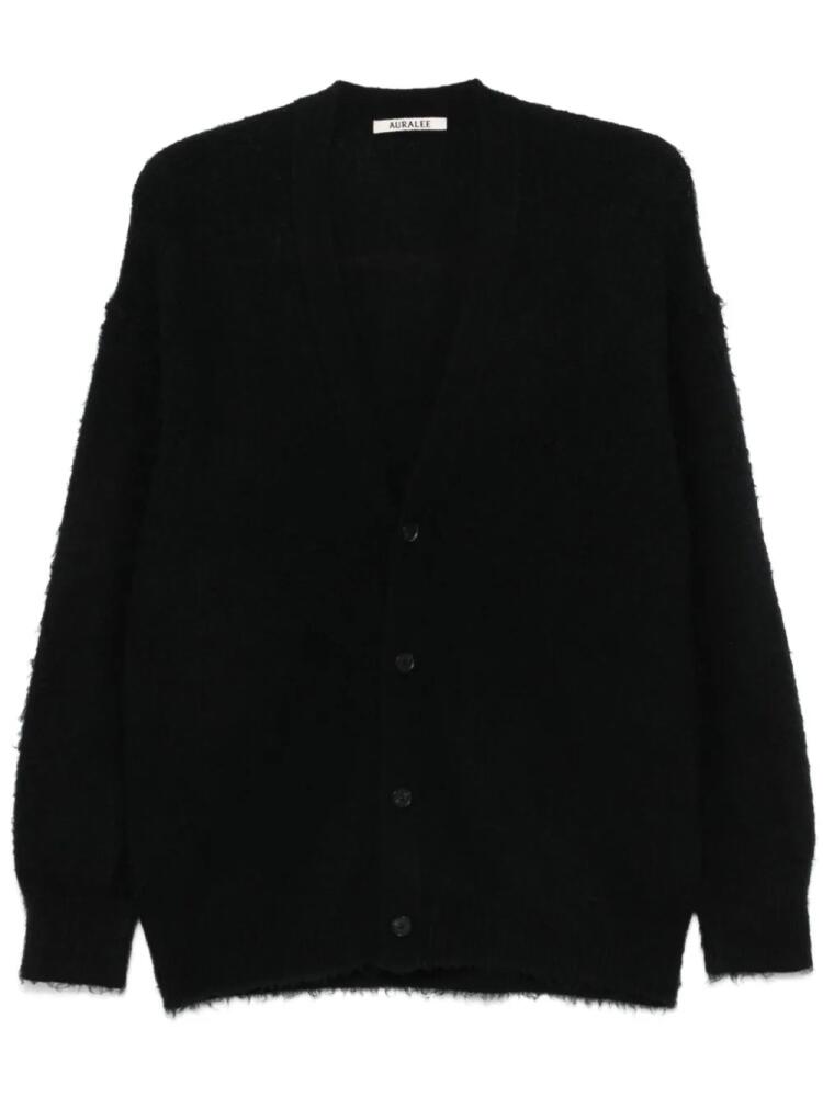 Auralee brushed cardigan - Black Cover