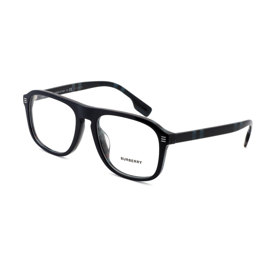 Burberry Demo Rectangular Mens Eyeglasses Cover