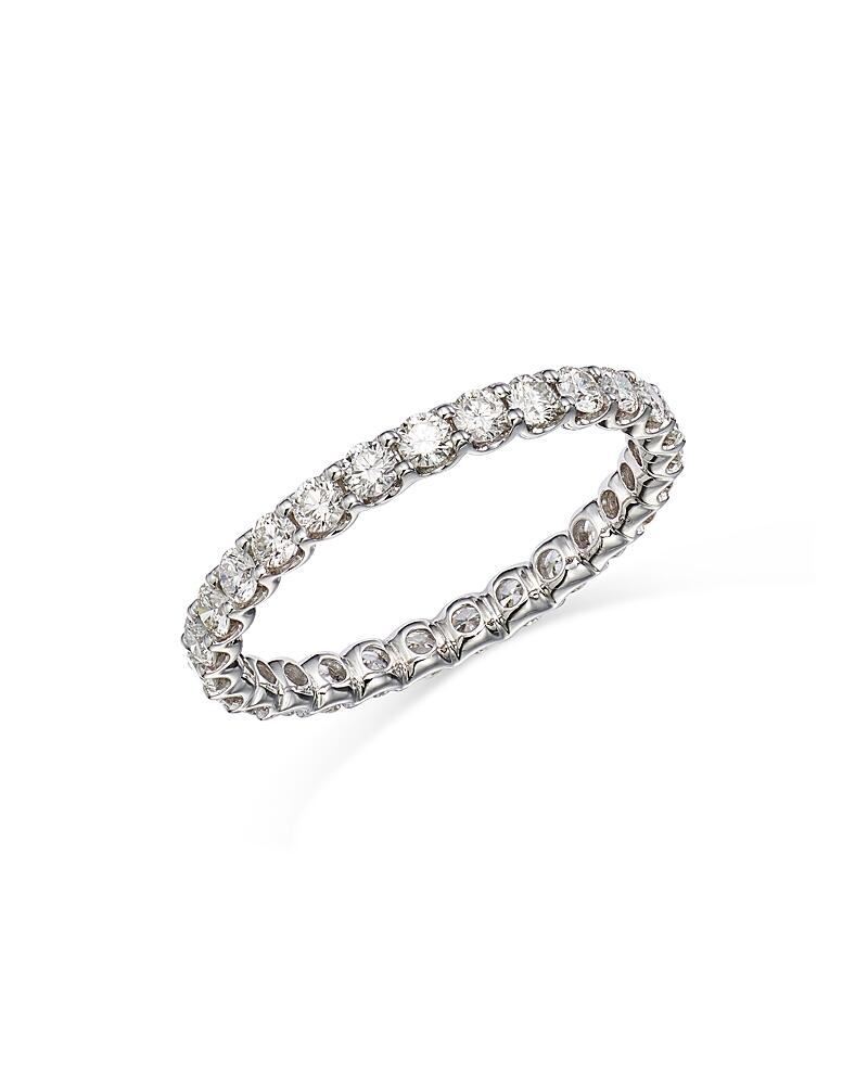 Bloomingdale's Fine Collection Diamond Eternity Band in 14K White Gold, 1.0 ct. t. w. - Exclusive Cover