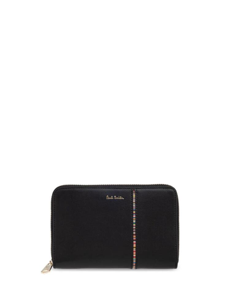 Paul Smith logo-stamp wallet - Black Cover