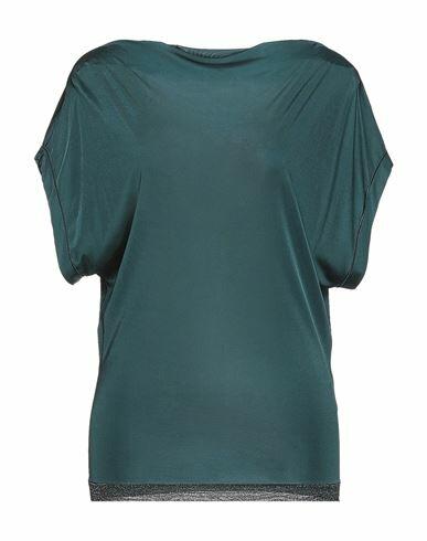 Missoni Woman T-shirt Deep jade Viscose Cover