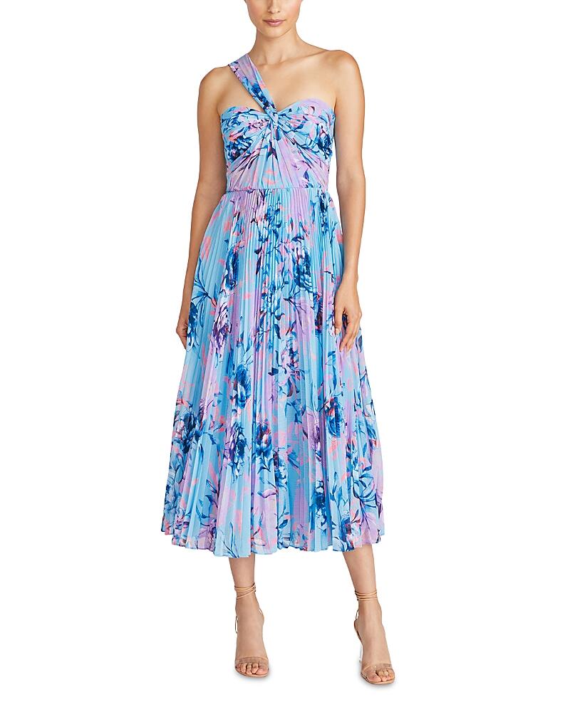 Ml Monique Lhuillier Audra Chiffon Midi Dress Cover