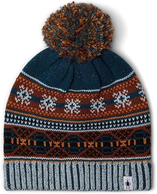 Smartwool Chair Lift Beanie (Twilight Blue Donegal) Knit Hats Cover