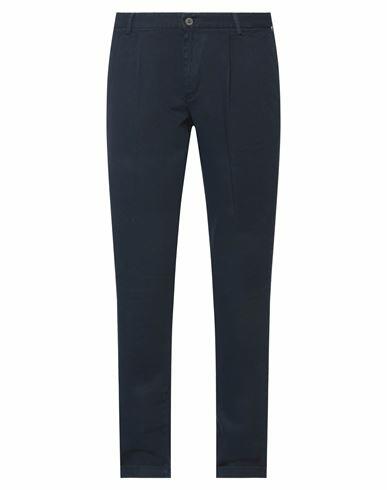 Herman & Sons Man Pants Navy blue Cotton, Elastane Cover