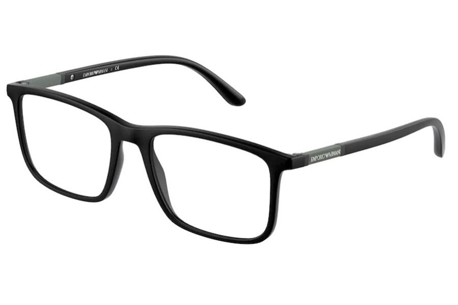 Emporio Armani Demo Rectangular Mens Eyeglasses Cover