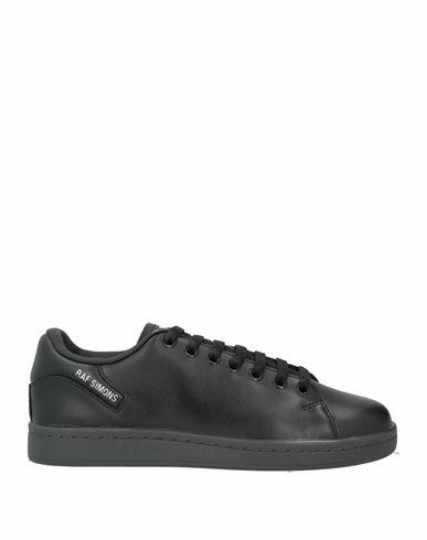 Raf Simons Woman Sneakers Black Soft Leather Cover