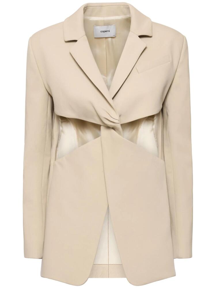 COPERNI Twisted Cutout Tailored Jacket Cover