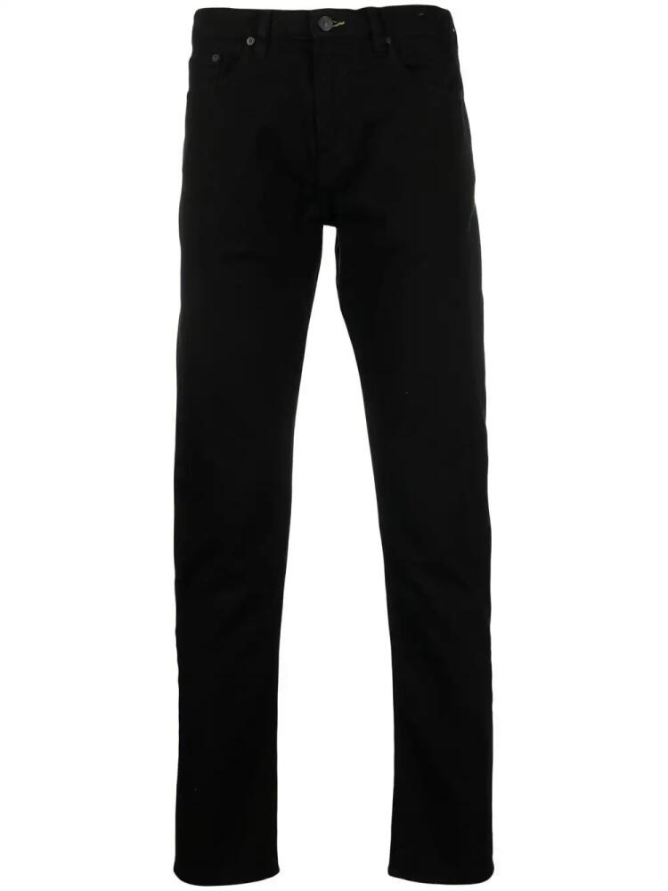 PS Paul Smith mid-rise slim-cut jeans - Black Cover