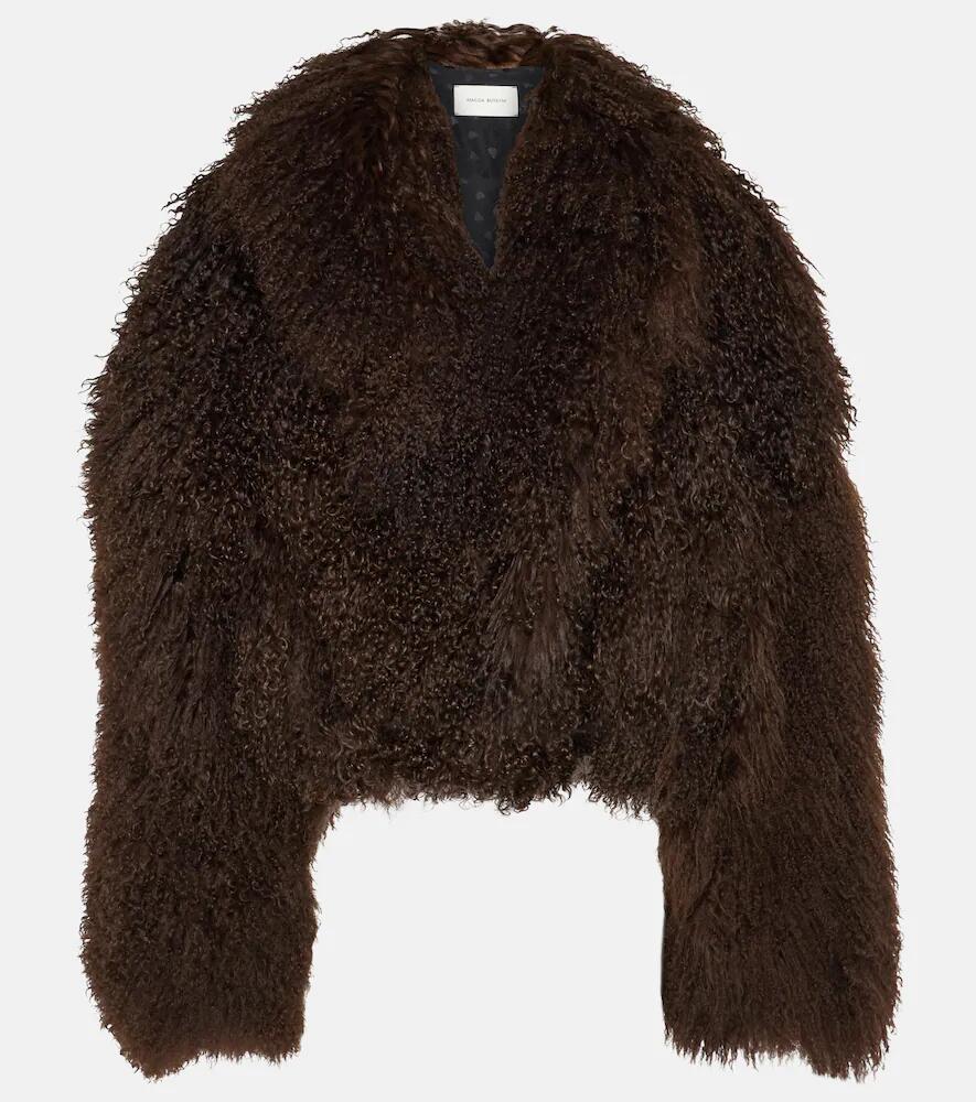 Magda Butrym Shearling jacket Cover