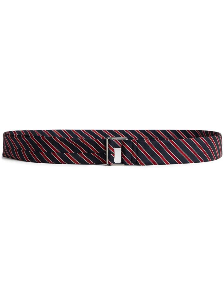 DSQUARED2 striped twill belt - Black Cover