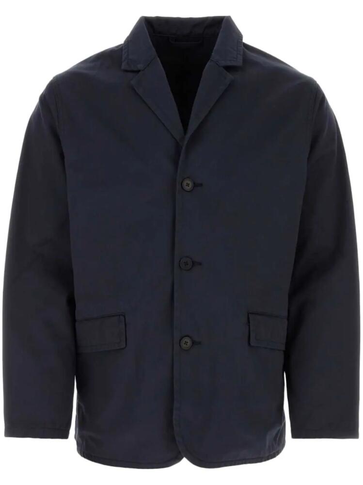 Nanamica cotton-blend shirt jacket - Blue Cover