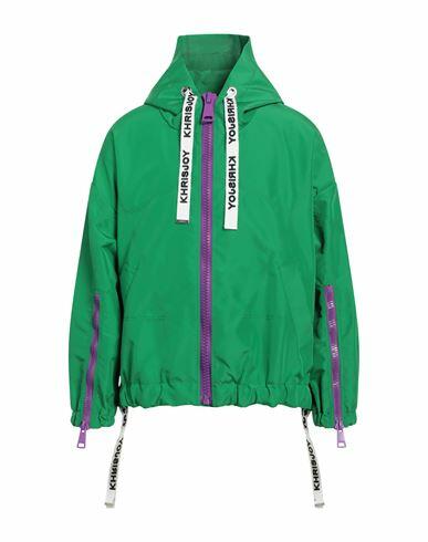 Khrisjoy Man Jacket Emerald green Polyester Cover