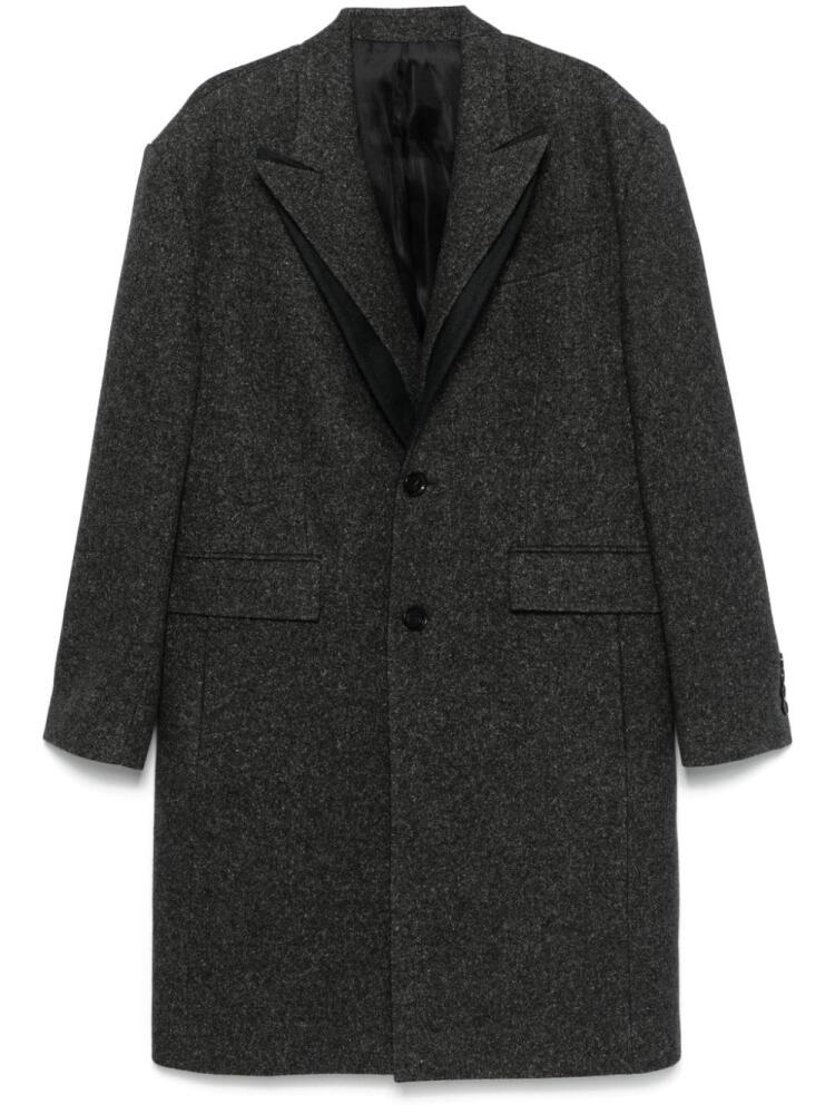 Juun.J layered coat - Grey Cover