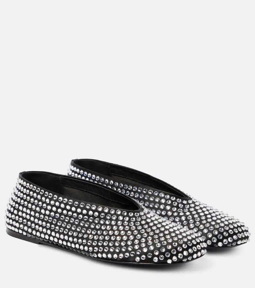 Khaite Marcy embellished ballet flats Cover