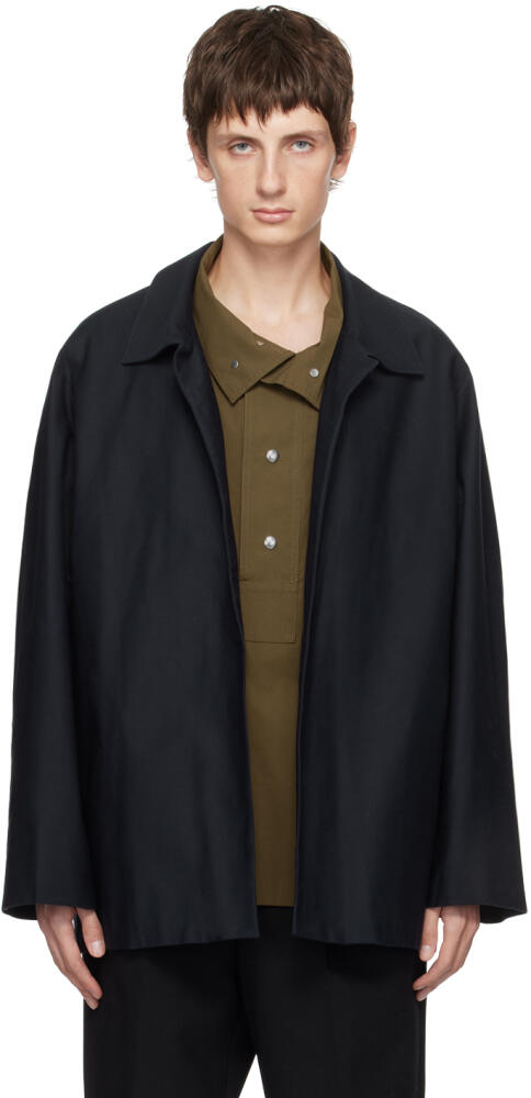 Factor's Navy Half-Raglan Jacket Cover