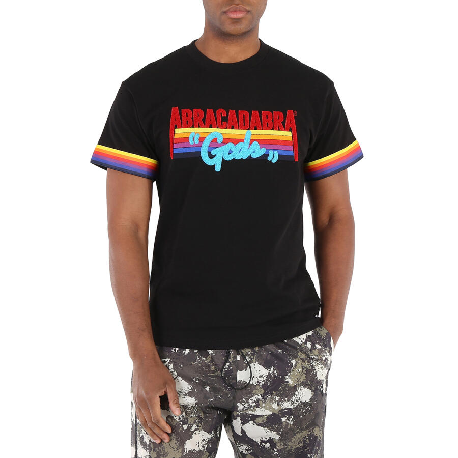 GCDS Men's Black Abracadabra T-Shirt Cover