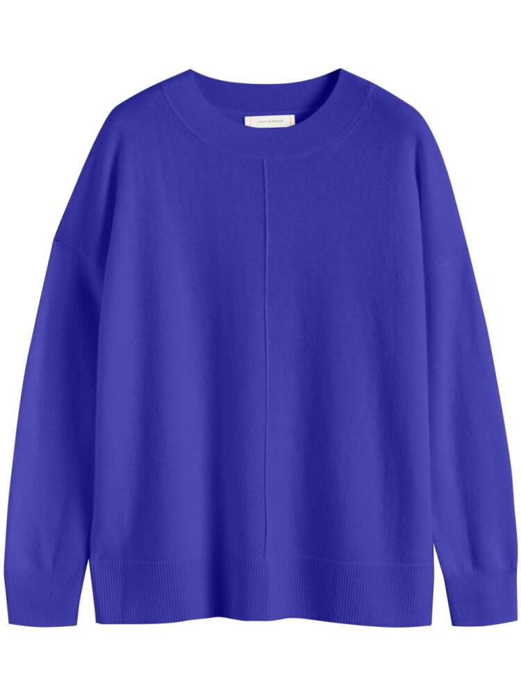 Chinti & Parker crew-neck knitted jumper - Blue Cover