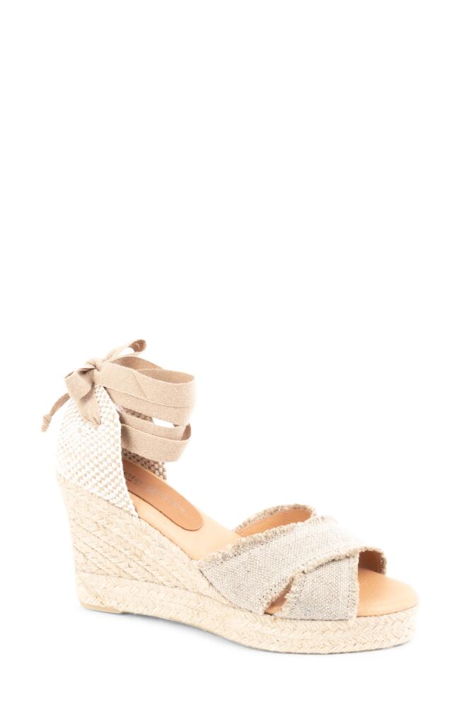 patricia green Freya Espadrille Wedge Sandal in Natural Cover