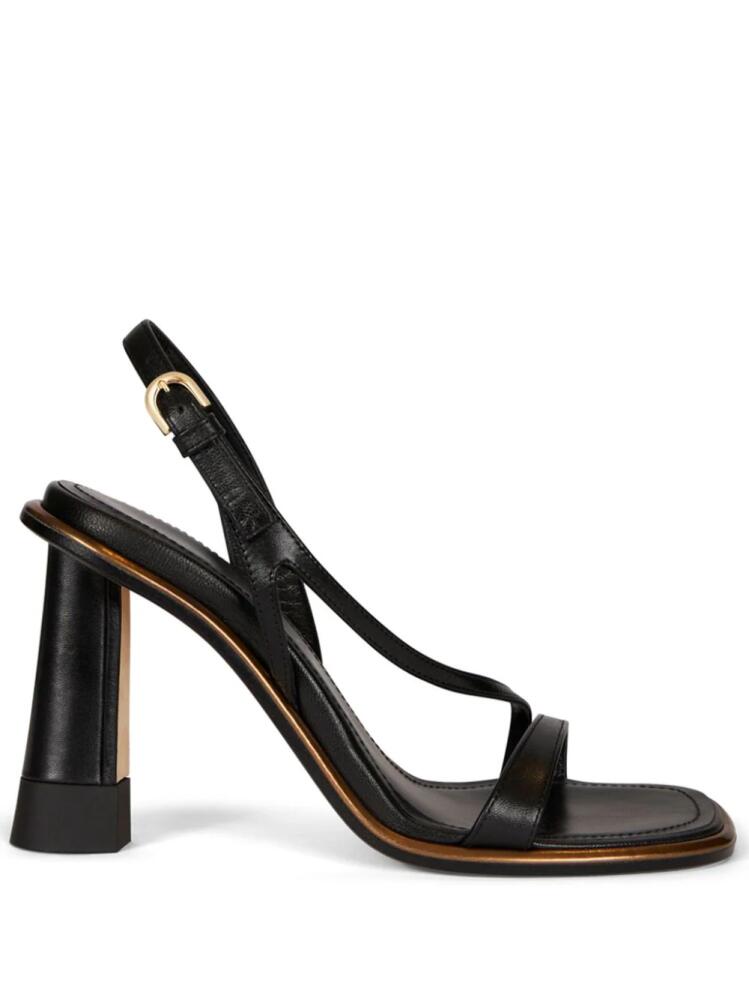 ETRO strappy leather sandals - Black Cover