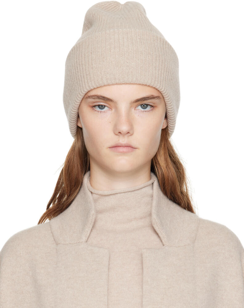 LISA YANG Beige Stockholm Beanie Cover