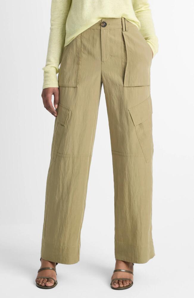 Vince Fluid Cargo Pants in Earthly Cover